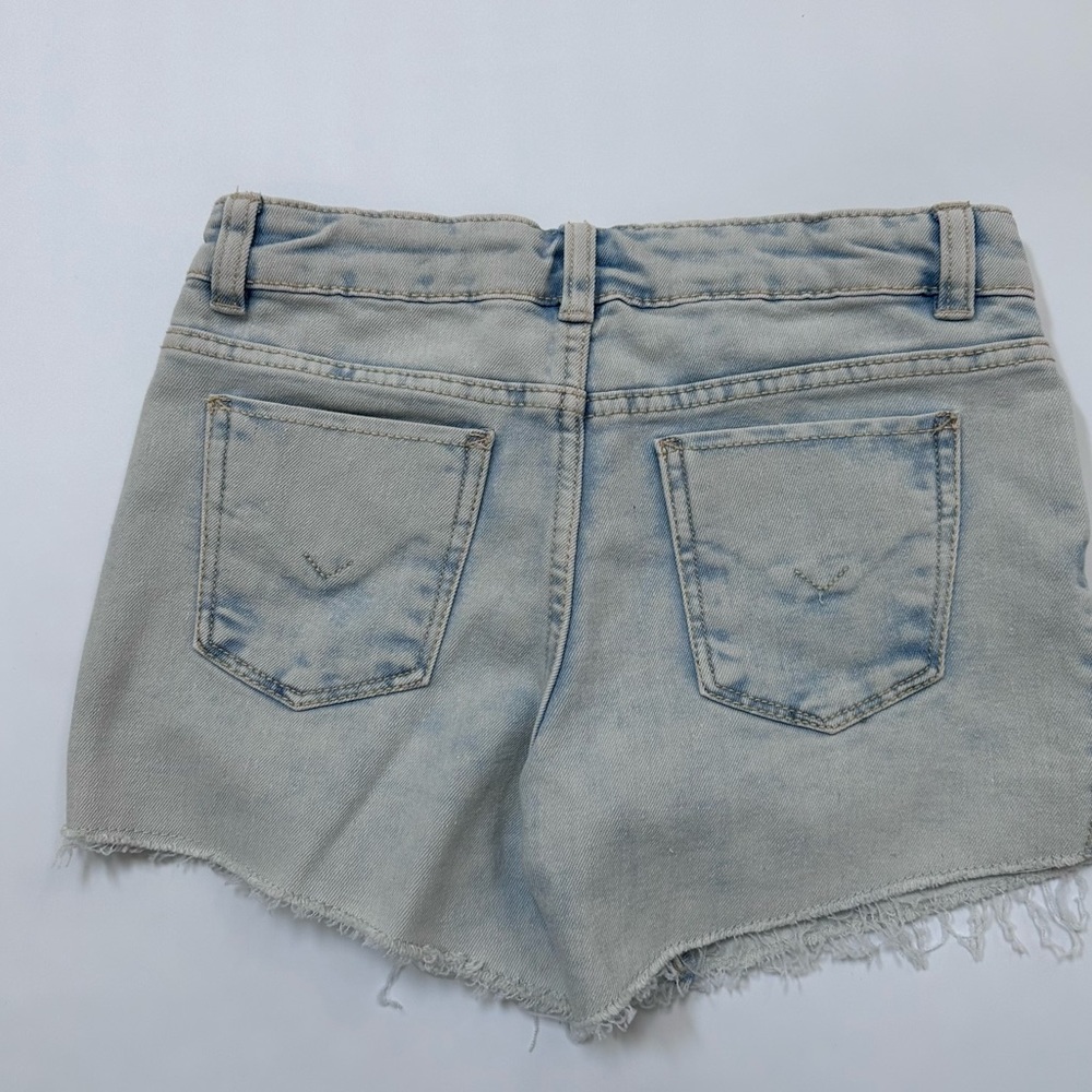 Hudson Jeans Girls size 12 Mid Rise Denim Jean Short - Picture 2 of 4